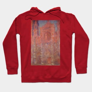 Rouen Cathedral by Claude Monet Hoodie